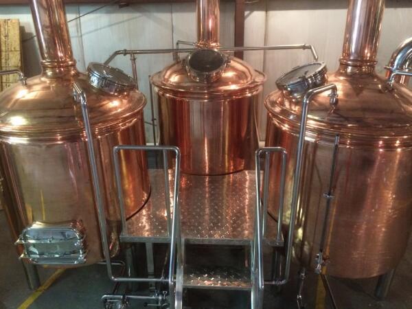 300L copper beer brew equipment for hotel