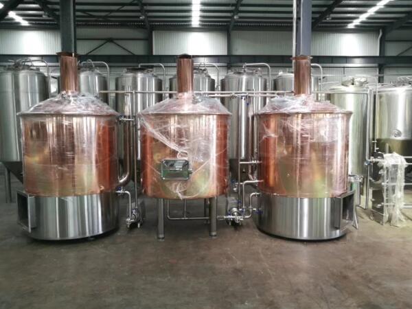 5BBL direct fire heating brew house